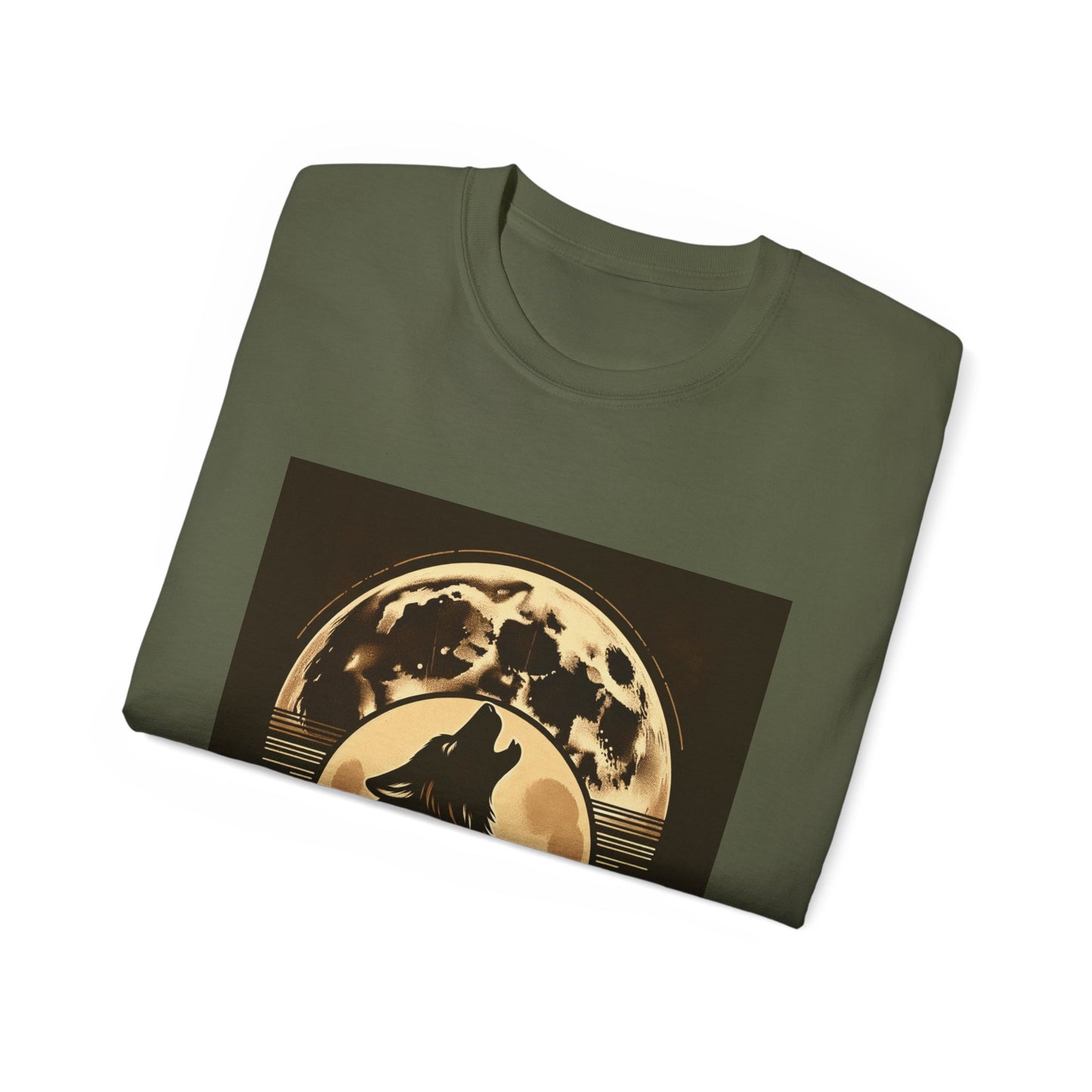 Nature Howling Wolf Tee