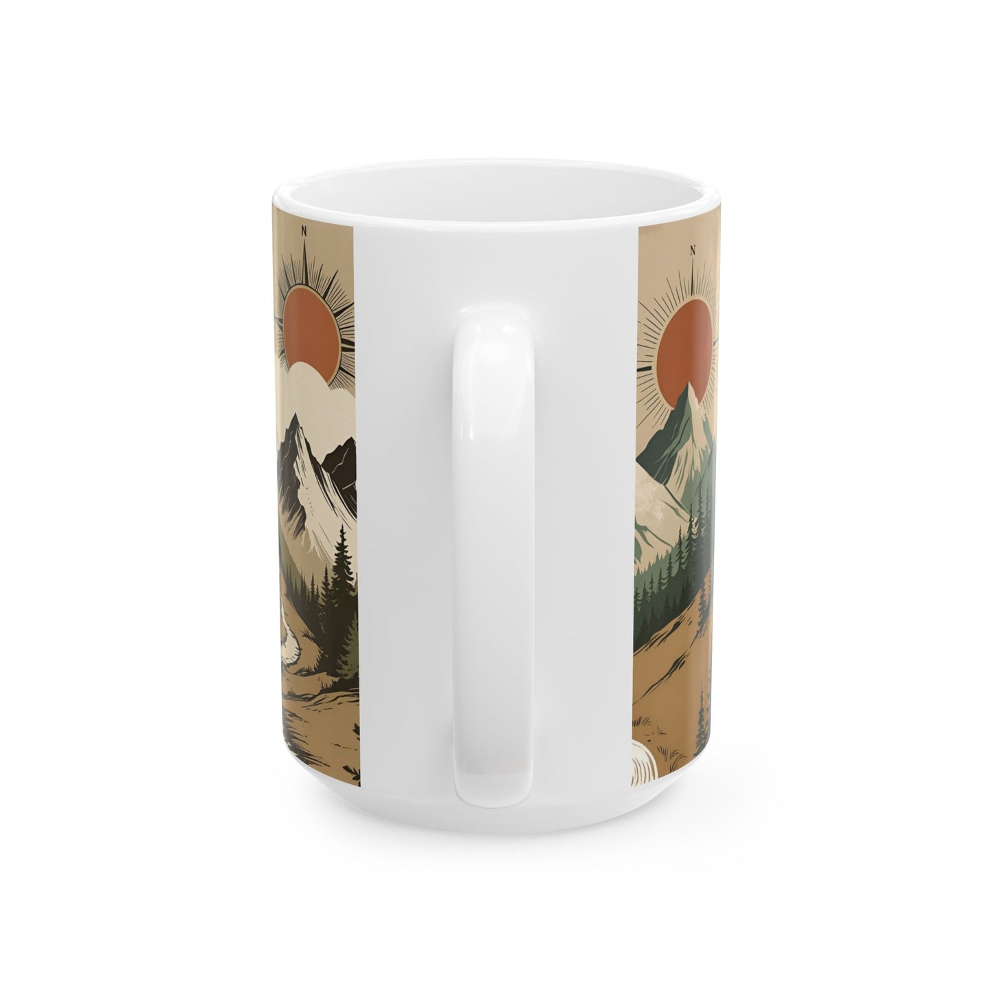 Mountain Sunrise Ceramic Mug