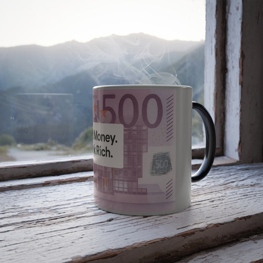 Color Morphing Mug: Magic Coffee Cup, Perfect Gift for Him/Her, Fun Kitchen Decor, Ideal for Birthdays, Office Humor