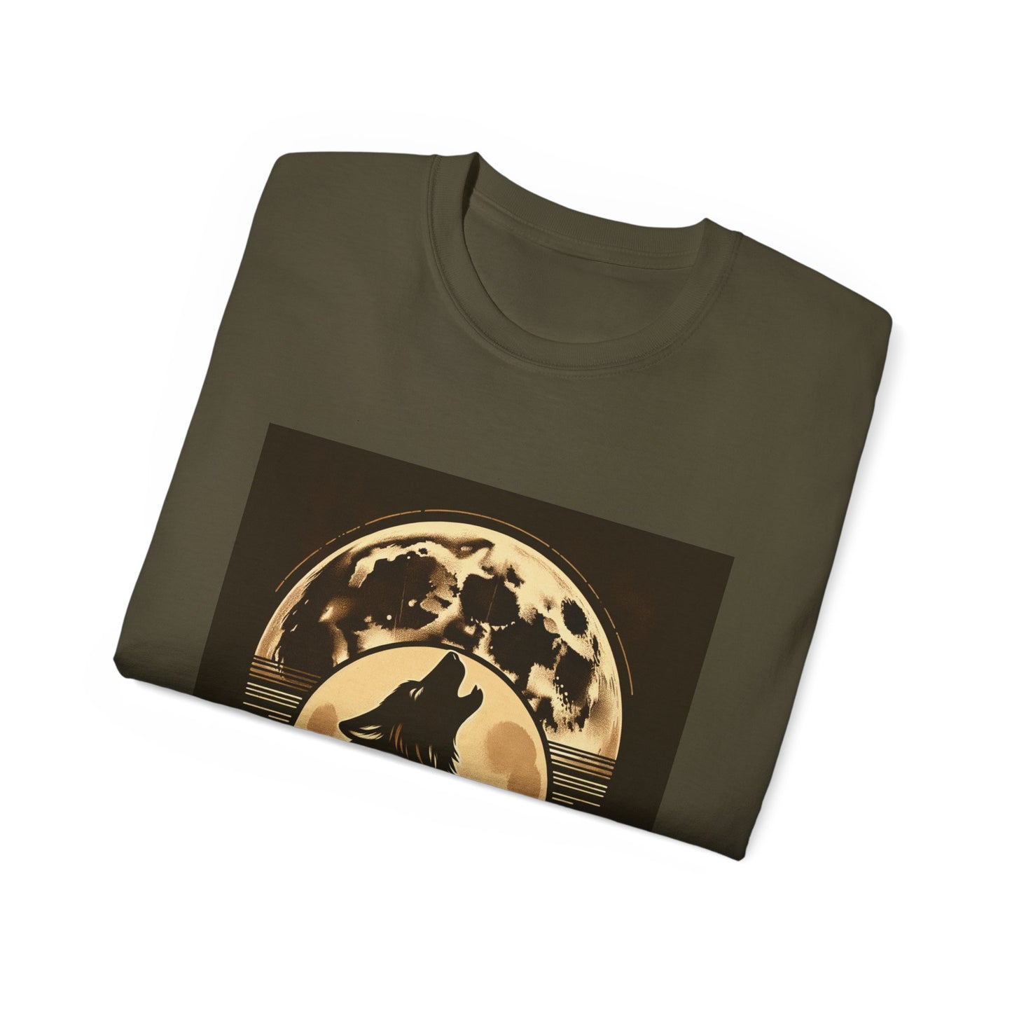 Nature Howling Wolf Tee