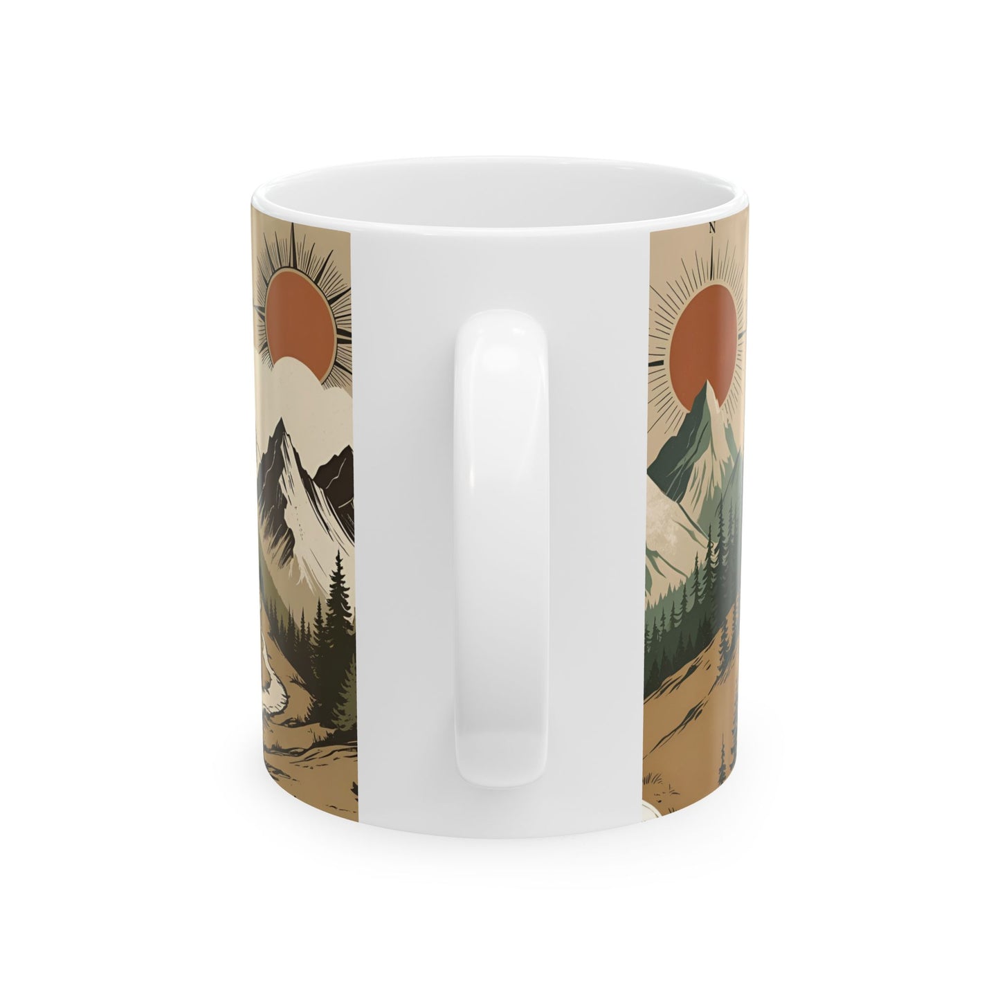 Mountain Sunrise Ceramic Mug