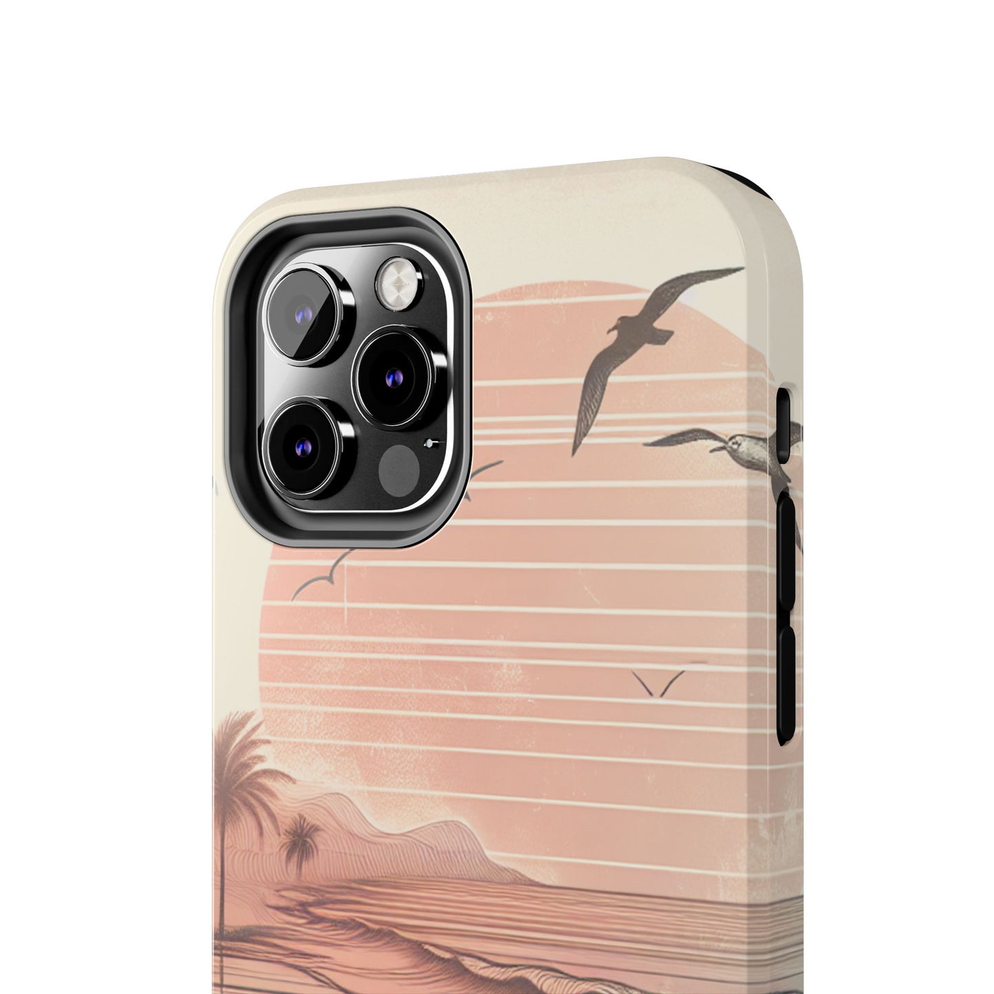 Beach Sunset Tough Phone Cases, Ocean Waves Protection Case, Stylish Phone Cover for Summer Lovers, Gift for Beach Goers, Tropical [...]