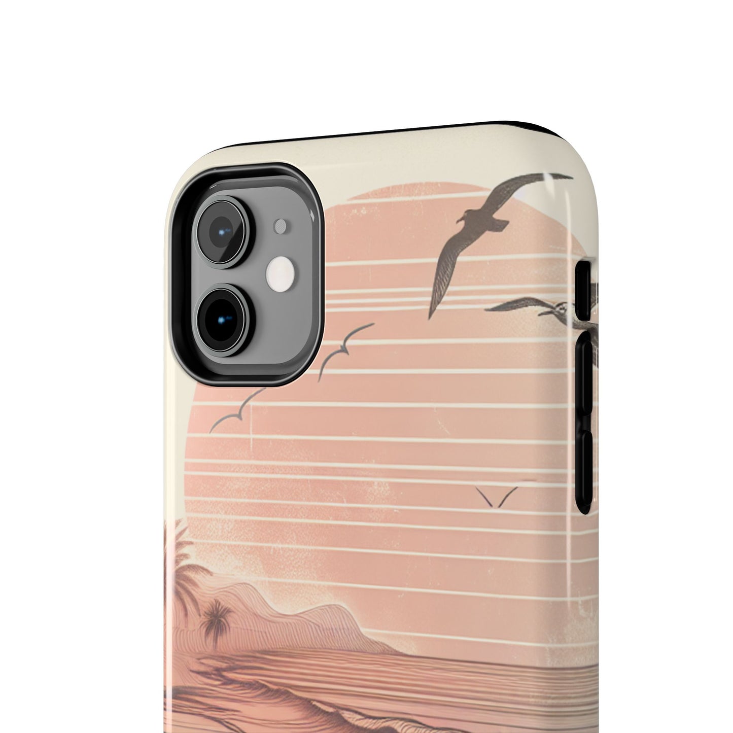 Beach Sunset Tough Phone Cases, Ocean Waves Protection Case, Stylish Phone Cover for Summer Lovers, Gift for Beach Goers, Tropical [...]