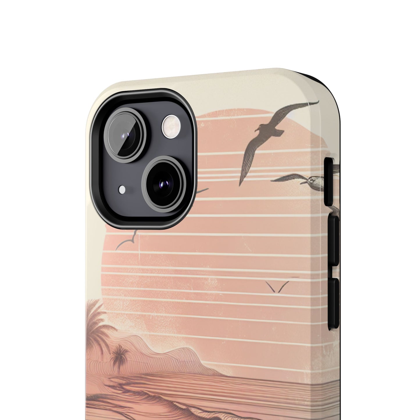 Beach Sunset Tough Phone Cases, Ocean Waves Protection Case, Stylish Phone Cover for Summer Lovers, Gift for Beach Goers, Tropical [...]