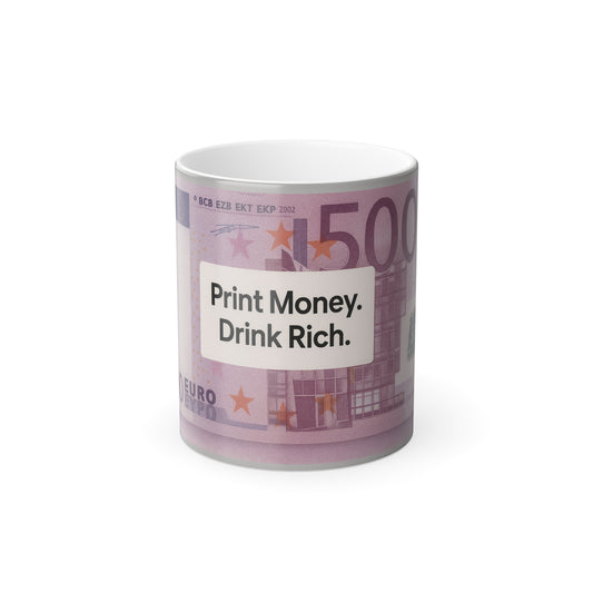 Color Morphing Mug: Magic Coffee Cup, Perfect Gift for Him/Her, Fun Kitchen Decor, Ideal for Birthdays, Office Humor