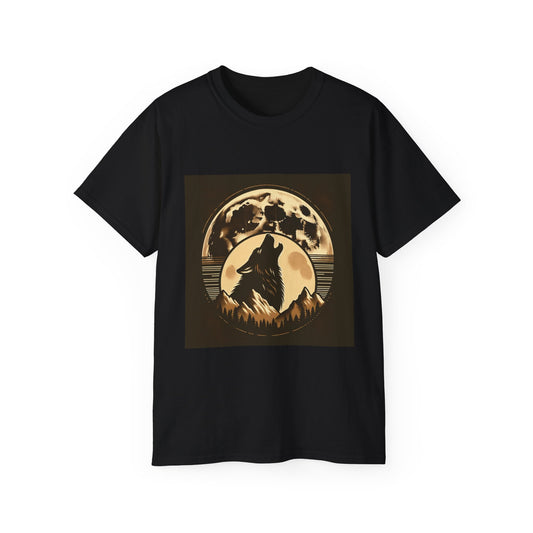 Nature Howling Wolf Tee